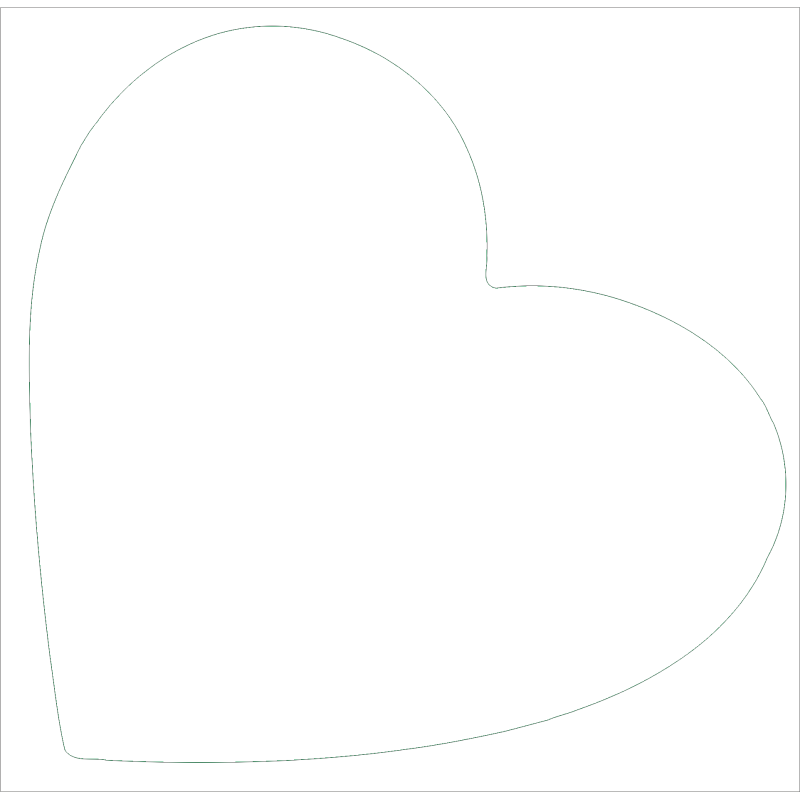 Corazón complemento (15 cm)